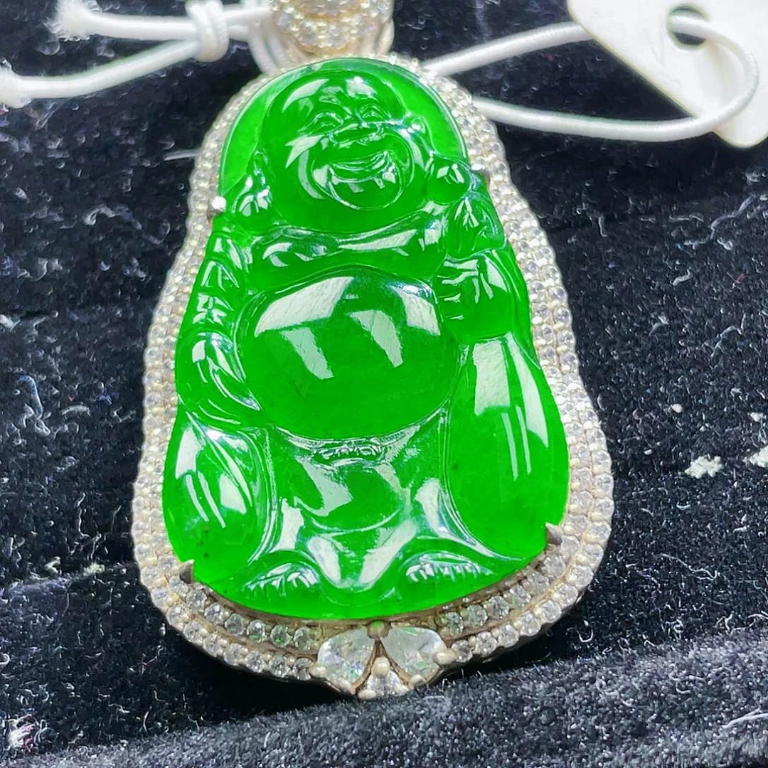 翡翠颈饰未镶嵌91，