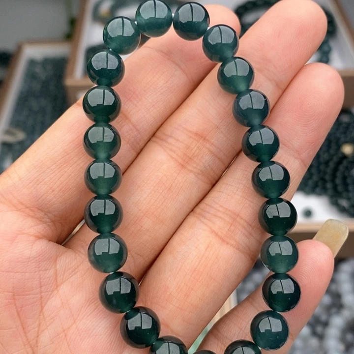 宇****翡翠未镶嵌手链手串