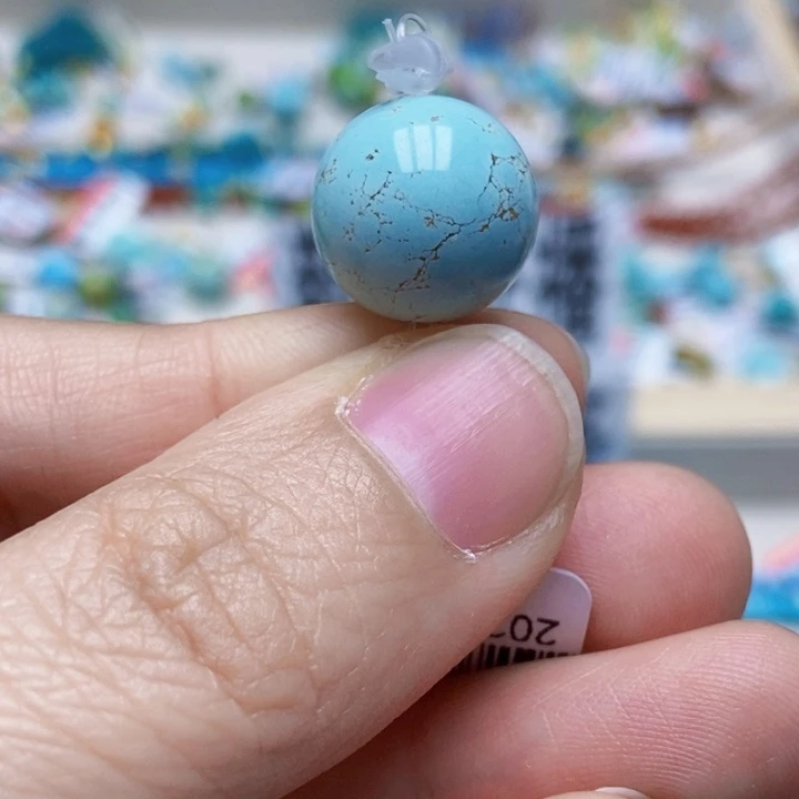 绿松石未镶嵌挂件54