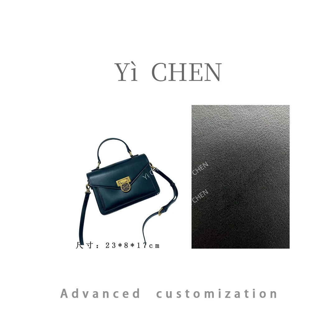 【Yì CHEN】FES-9325-黑色简约时尚女士新款轻奢单肩斜跨包