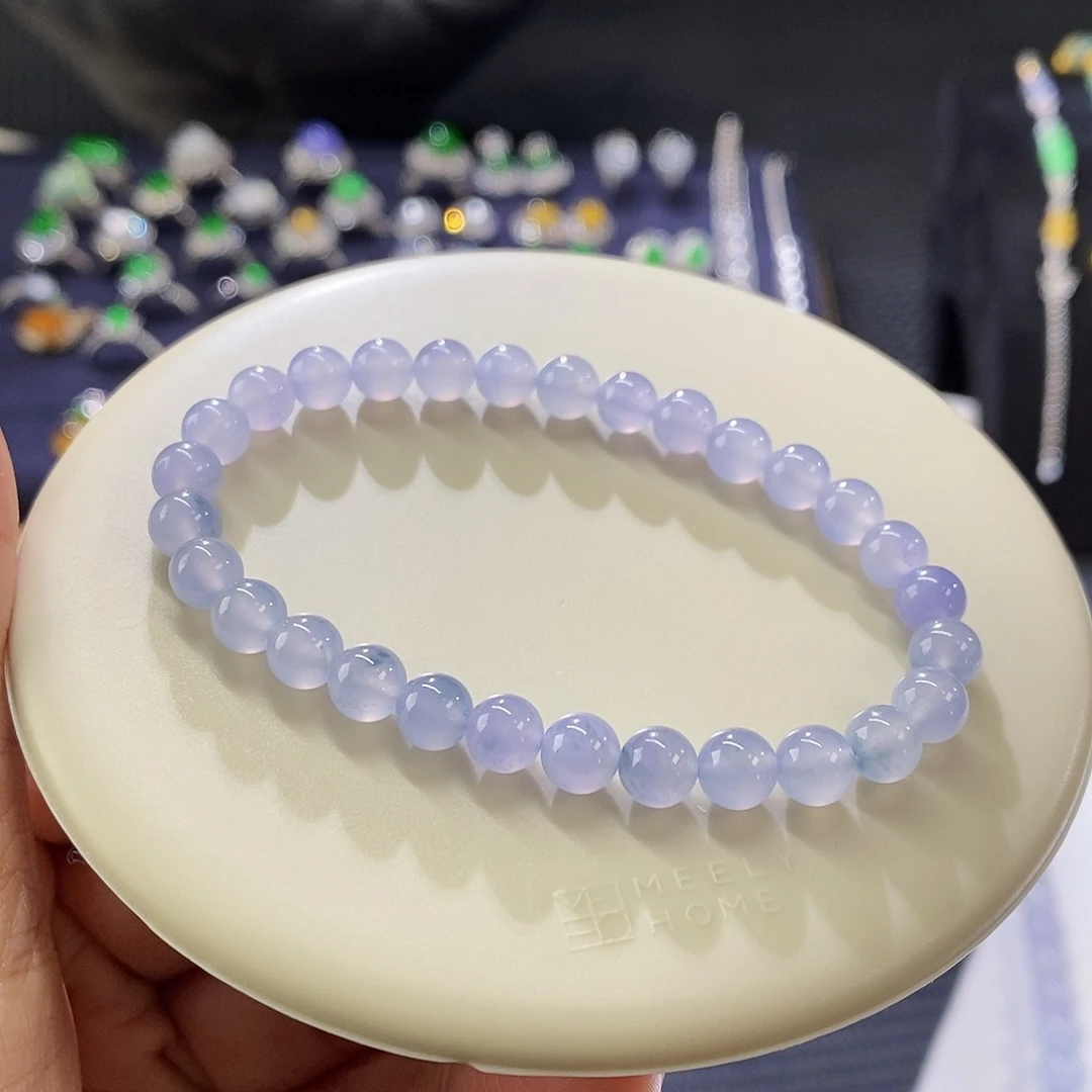 翡翠手链未镶嵌手串