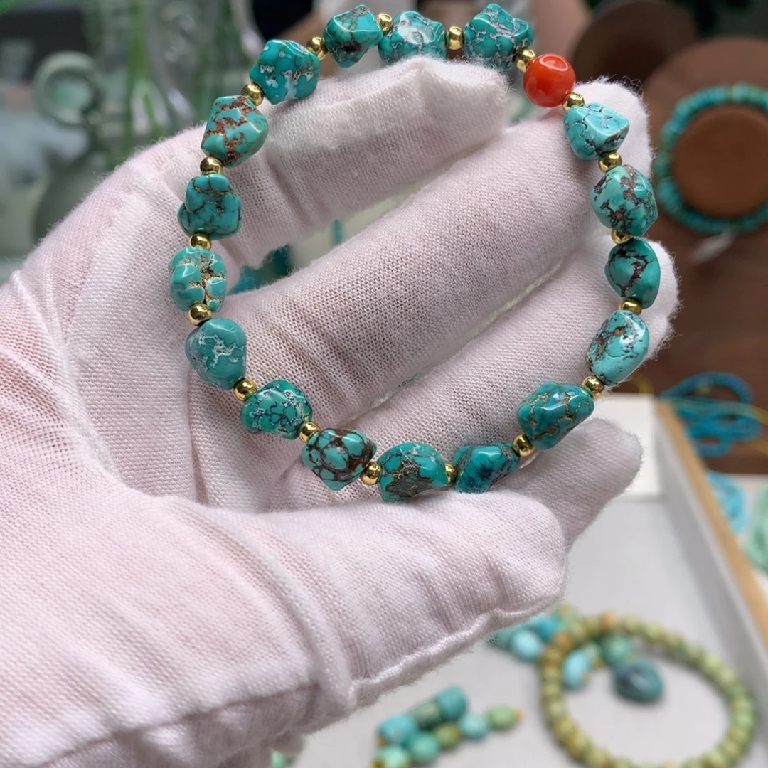 绿松石未镶嵌配饰