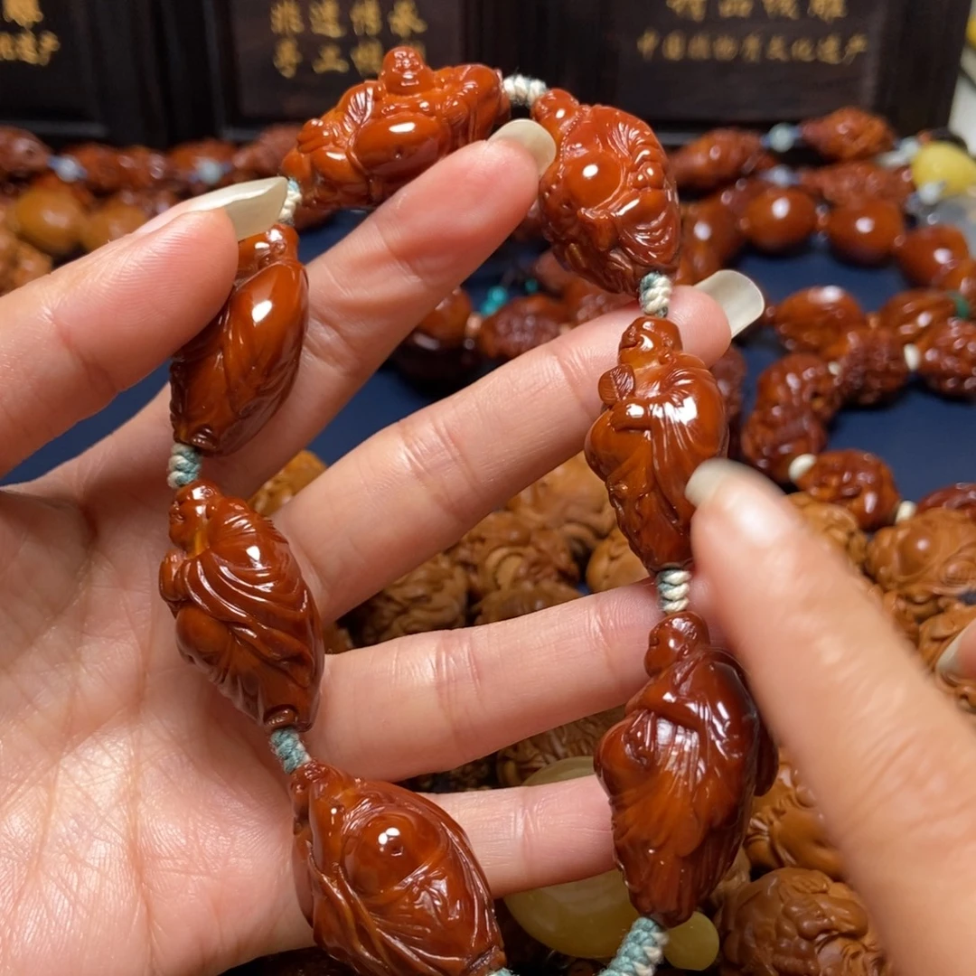 可***桶橄榄核手串/手链回血弥勒