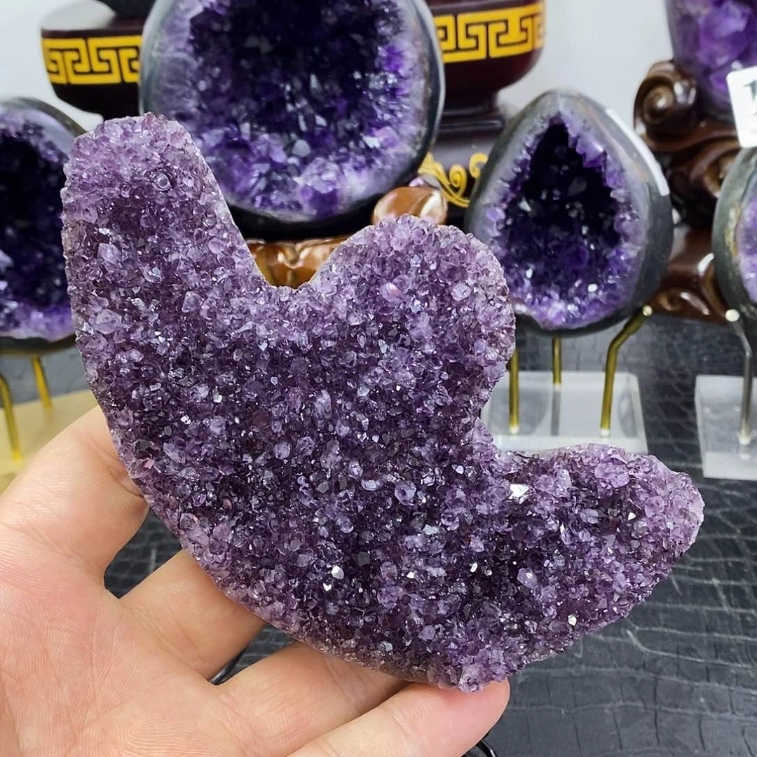 未镶嵌大型摆件（非配饰）紫晶紫水晶106