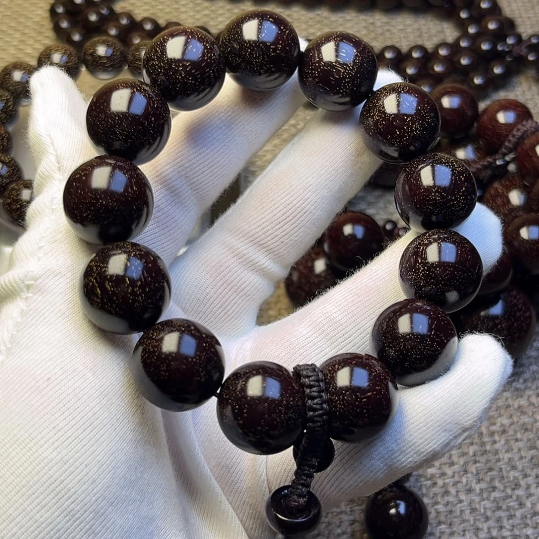 檀香紫檀（小叶紫檀）1.8 13颗满天星