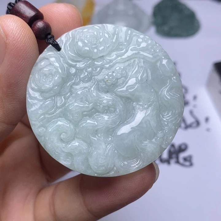 颈饰未镶嵌翡翠翡翠