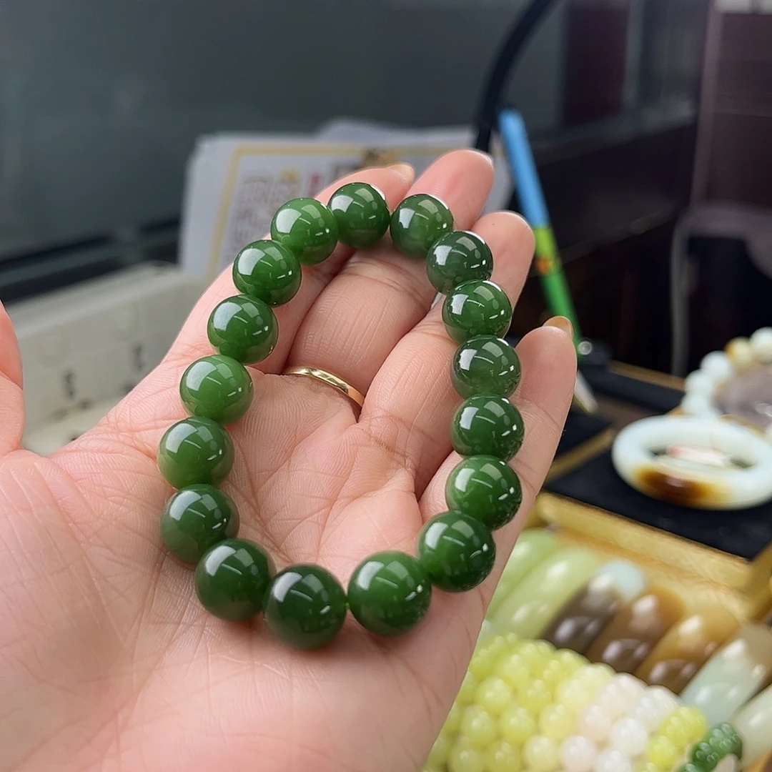 和田玉手链未镶嵌