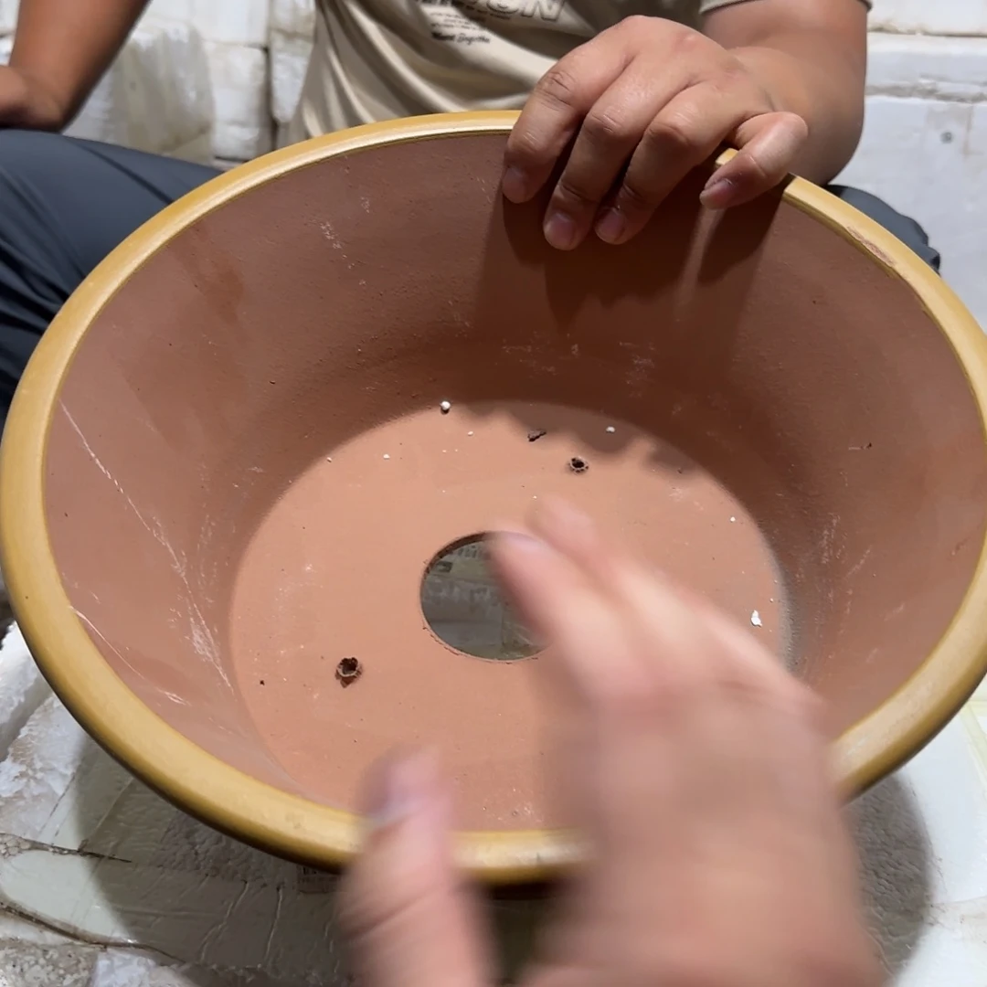 紫砂花盆口径为一