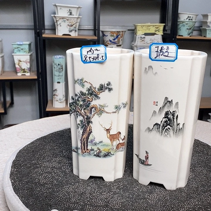 紫砂的花盆很漂亮31