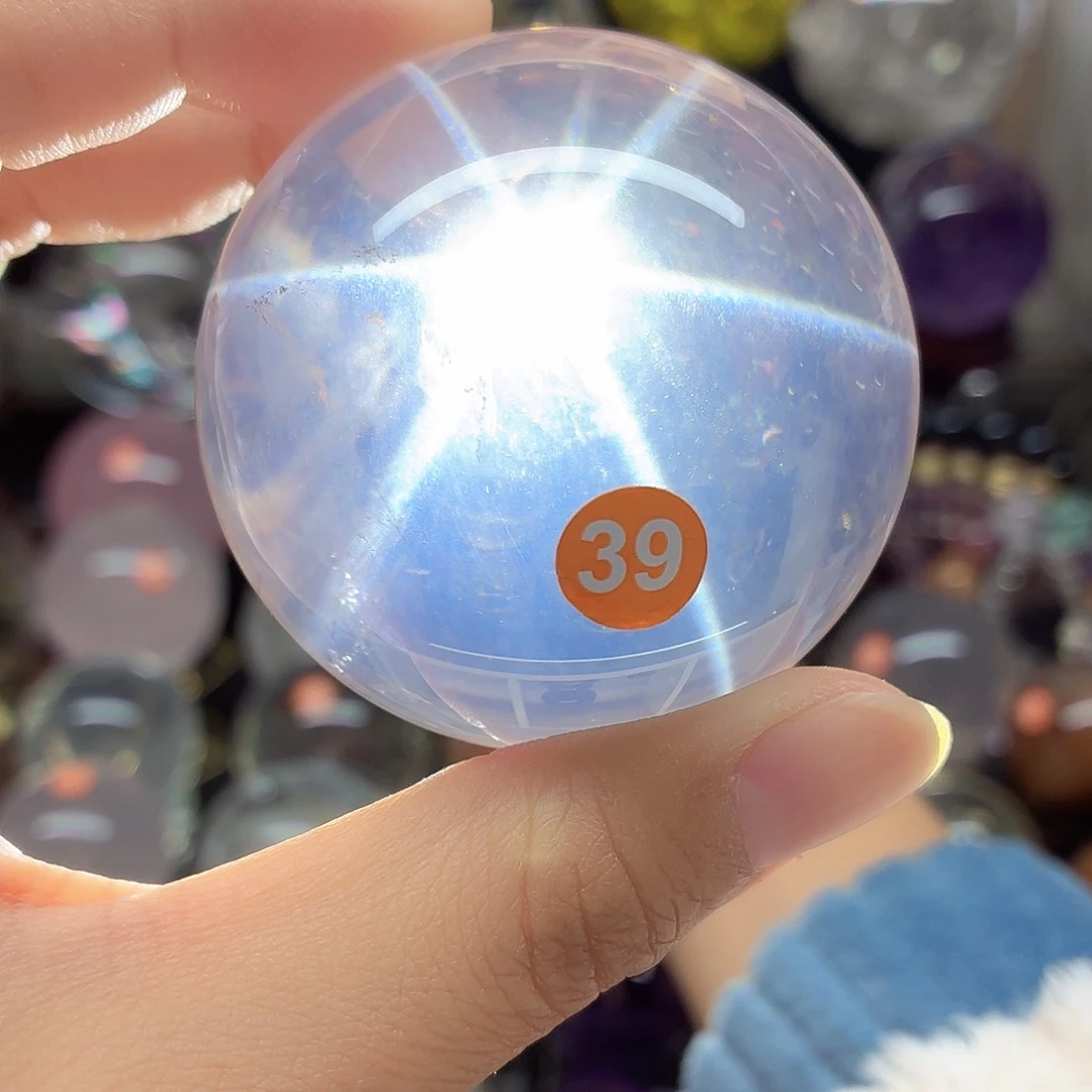 未镶嵌水晶珠宝半成品冰粉55