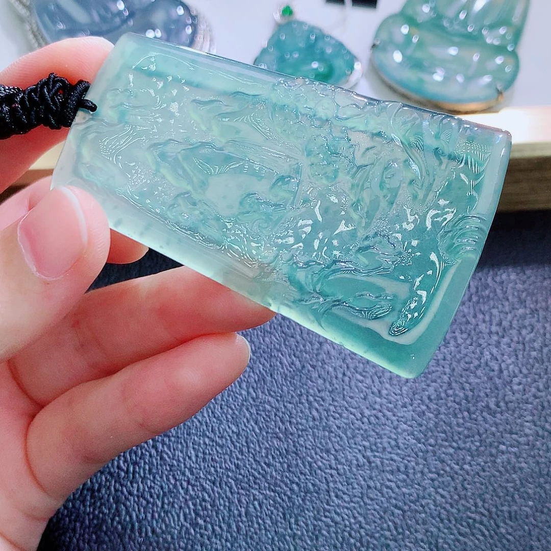 颈饰未镶嵌翡翠翡翠