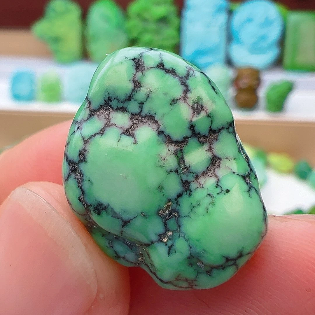 未镶嵌绿松石项链