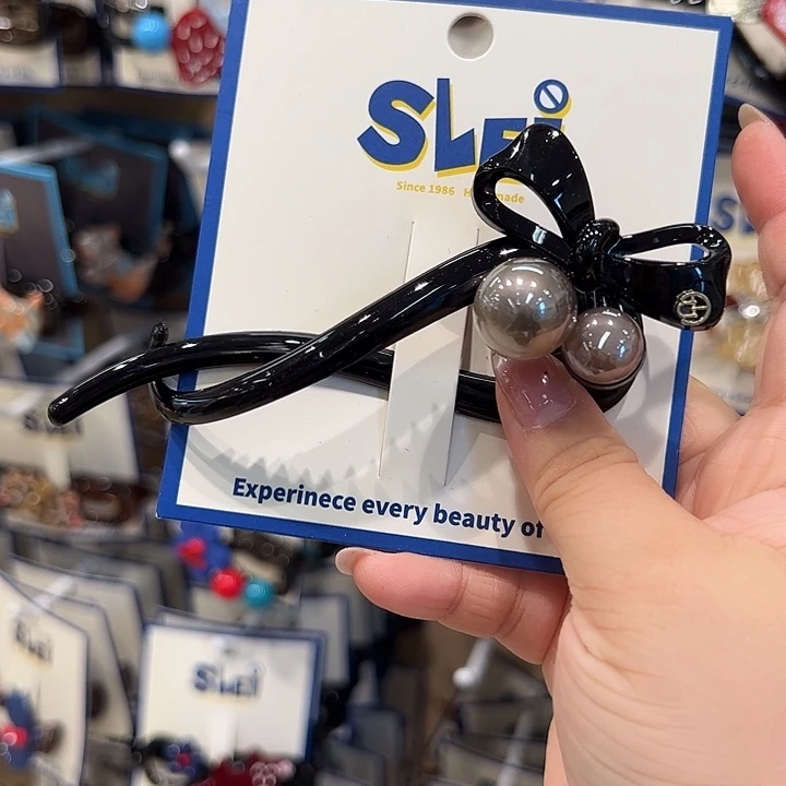 无非金属金标灰色樱桃扭扭夹