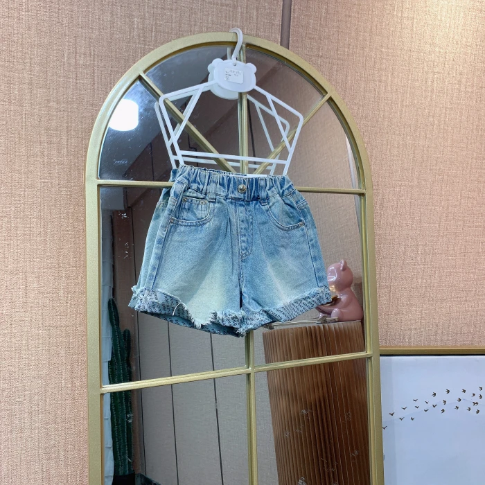 AN393   宝宝蓝色牛仔短裤   夏季