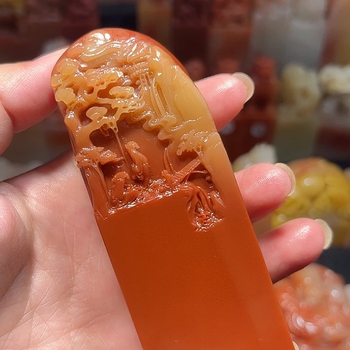 老挝石老挝保利石印章