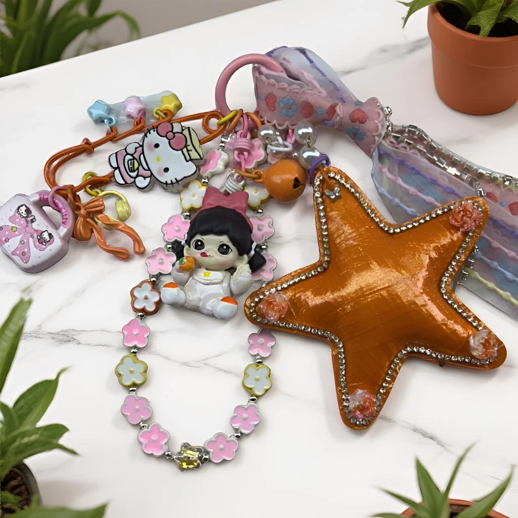 新款妹妹娃手机挂绳包挂（款式备注）