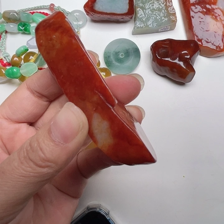 翡翠未镶嵌颈饰缅甸天然翡翠