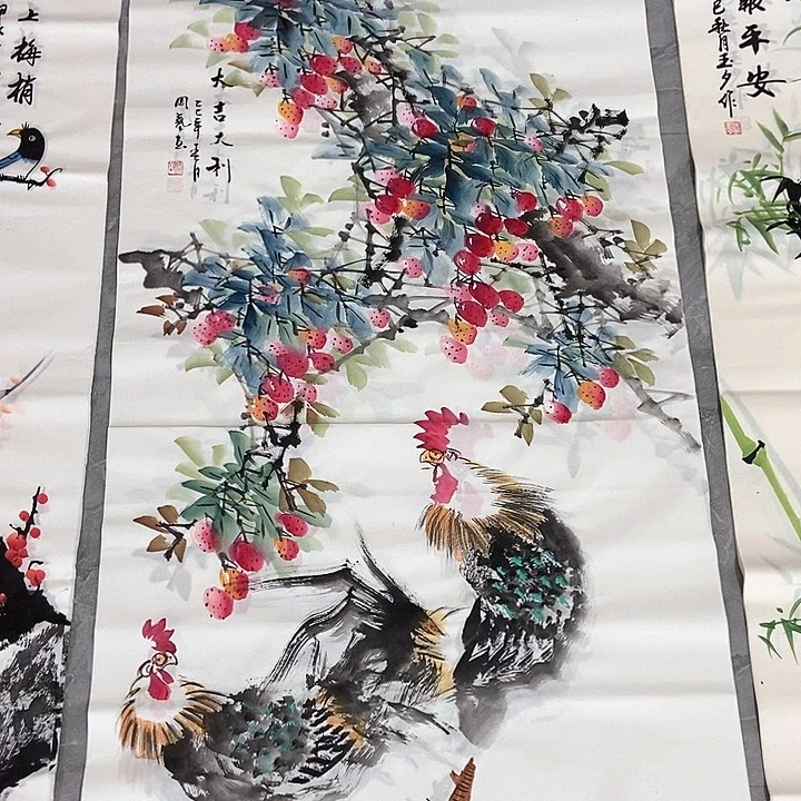 小周画廊的直播间