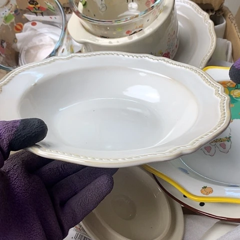 盘陶瓷制品满25拼单发货默认微瑕