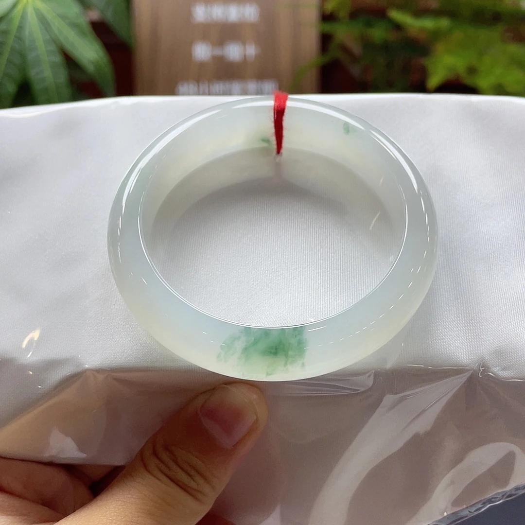 翡翠未镶嵌手镯27 号链接