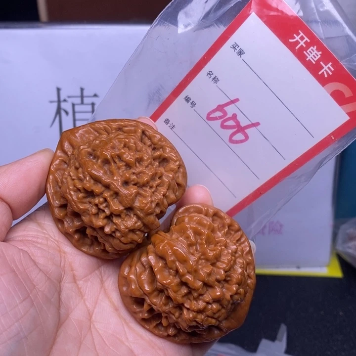 把件文玩核桃张*606，48官帽