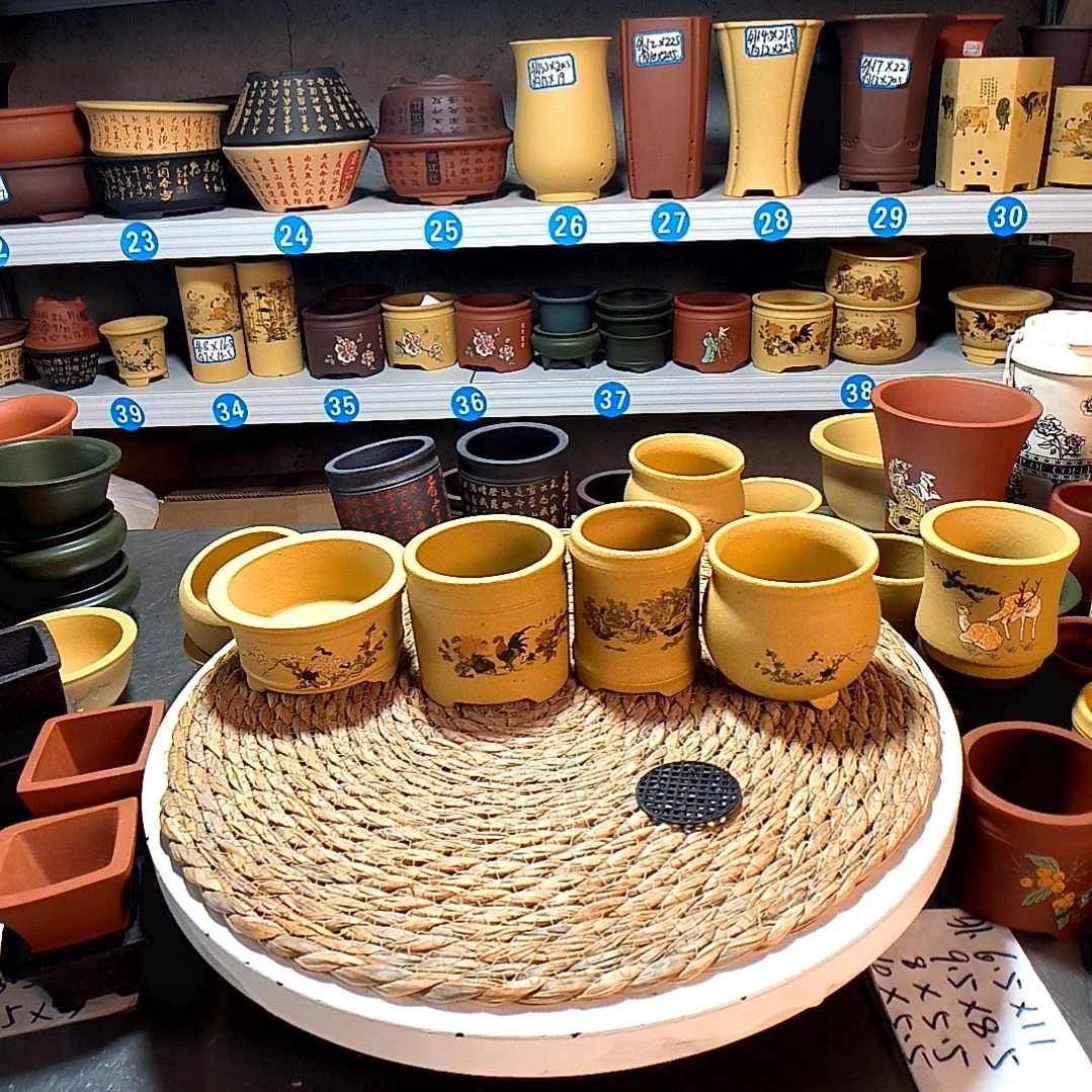 宜兴紫砂紫砂花盆