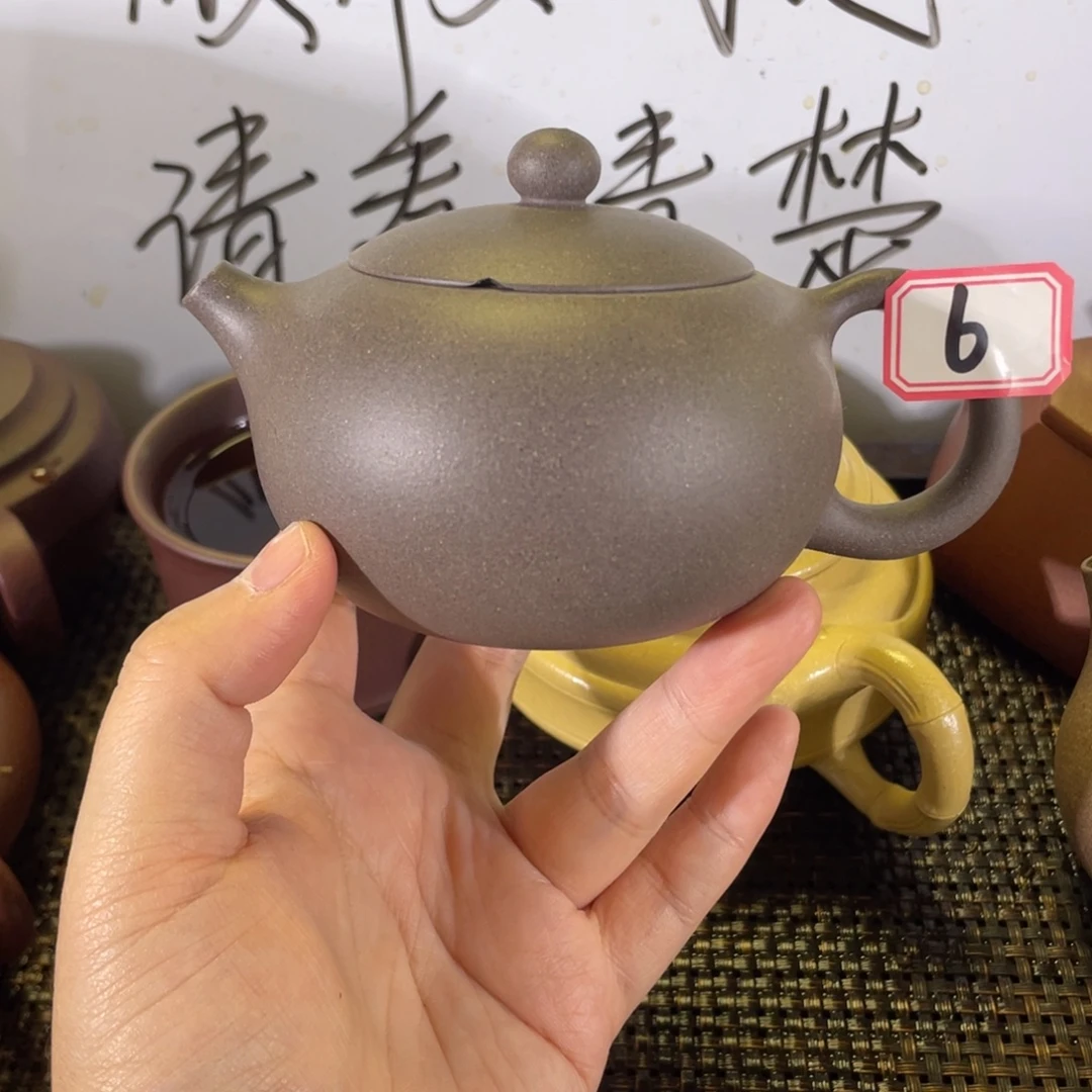 茶壶紫砂西施微瑕