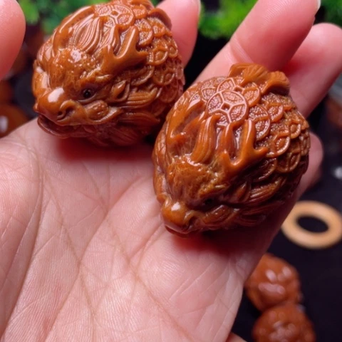 【闪购商品】手串/手链橄榄核35左右金币龙龟手球