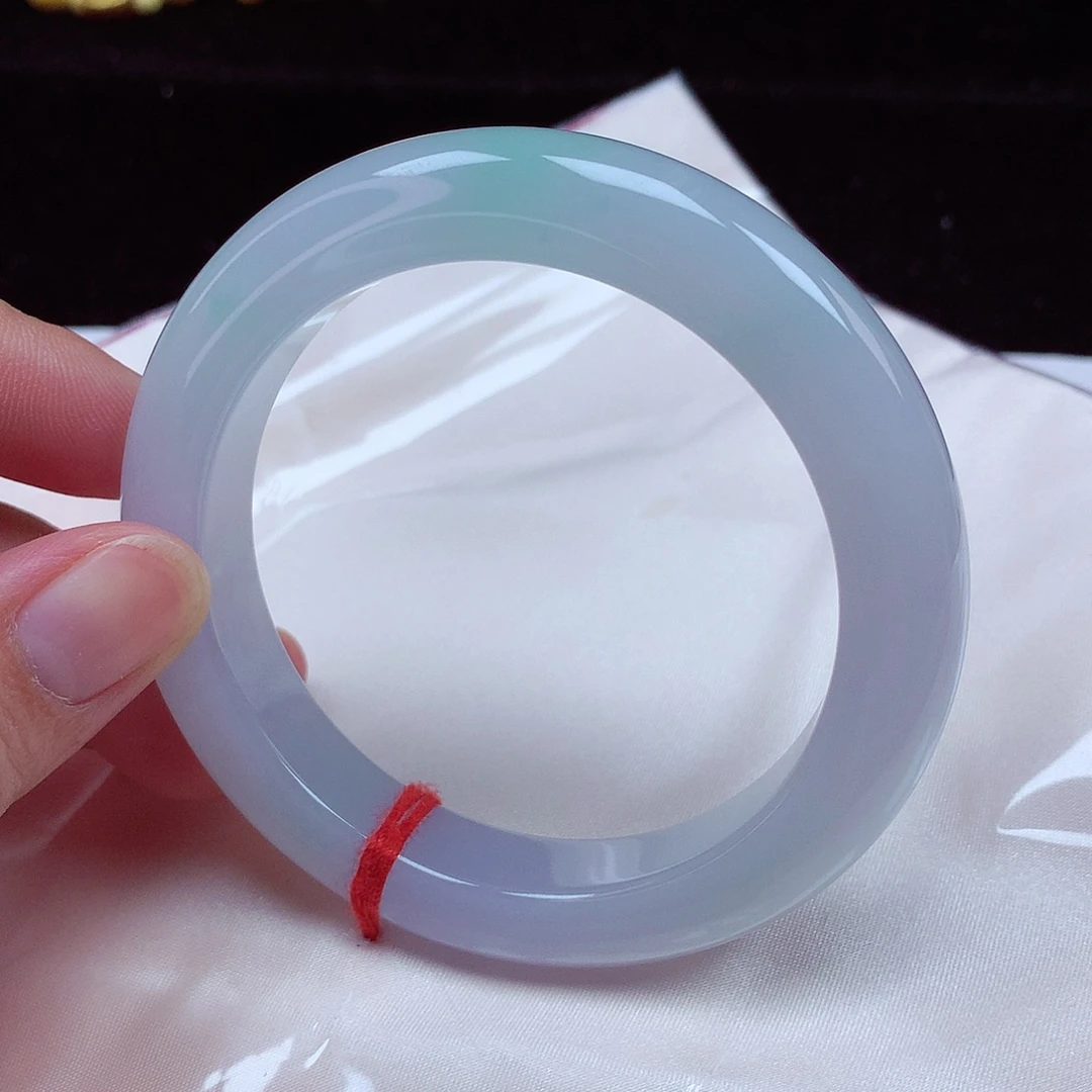 翡翠未镶嵌手镯59圈