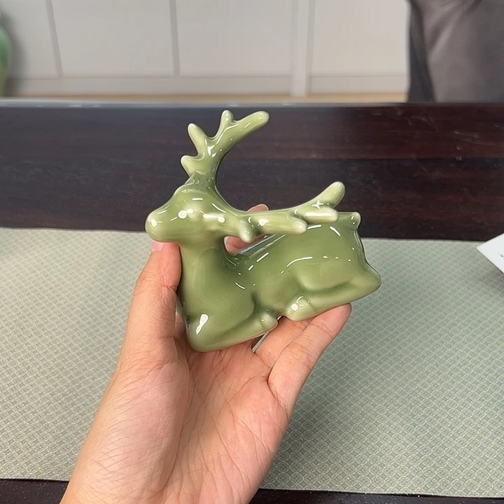 龙泉云间青瓷小米茶器