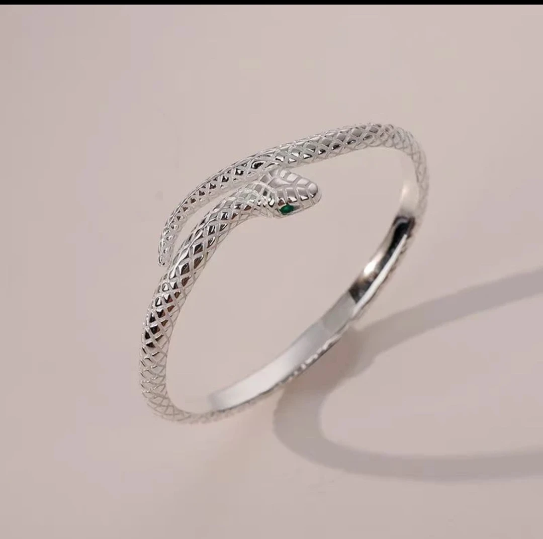足银手镯 922：灵蛇手镯