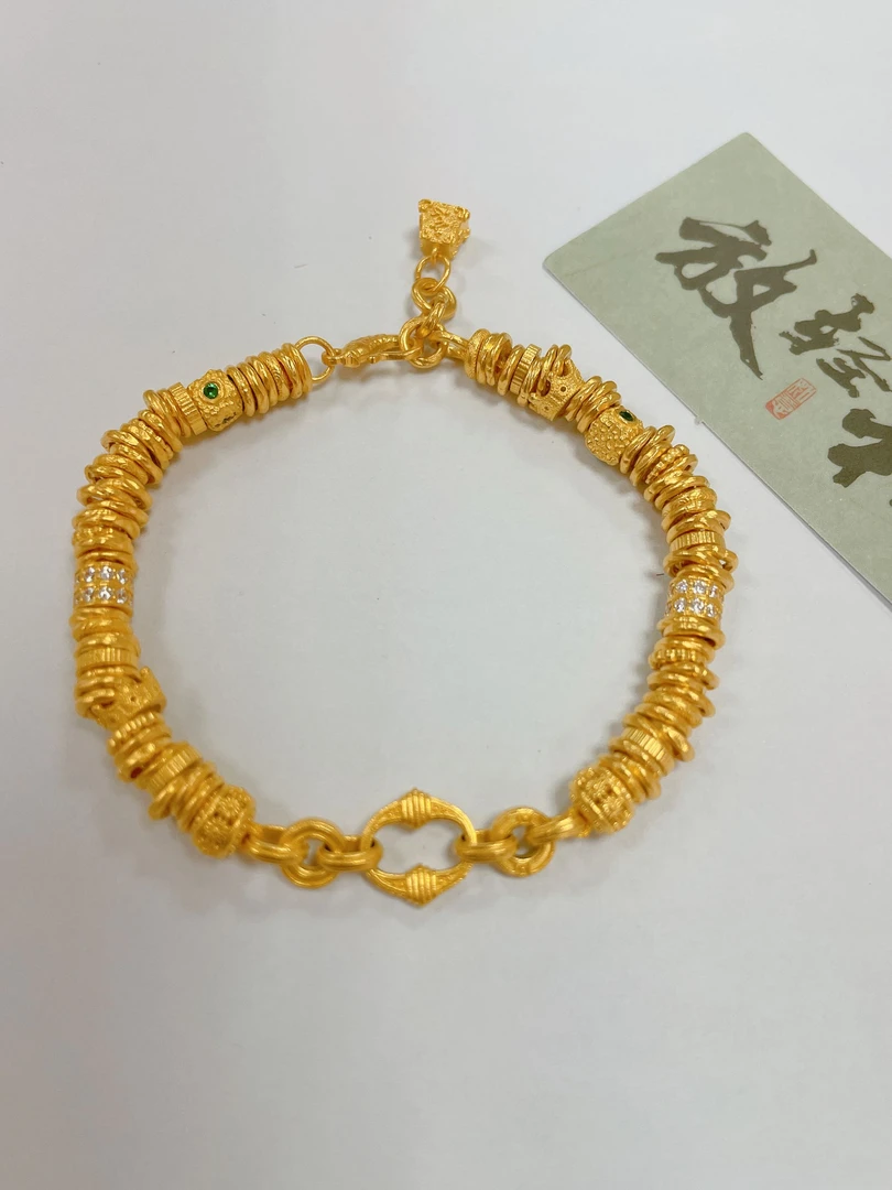 足金999 黄金投资金 15手围  30.22克