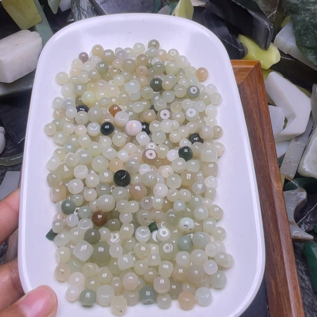 和田玉未镶嵌挂件天*