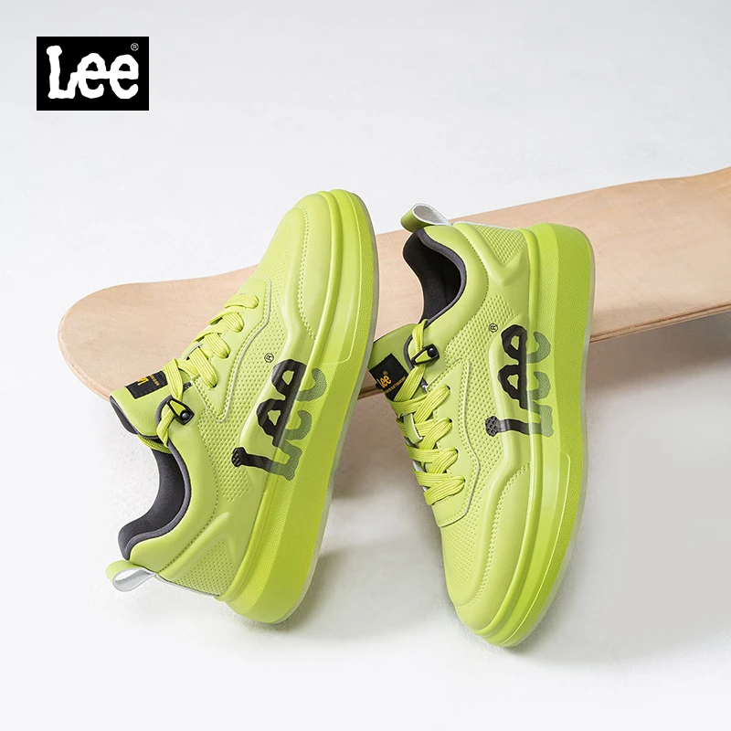 Lee男鞋2025秋季新款运动时尚休闲鞋情侣款一脚蹬防滑透气休闲鞋