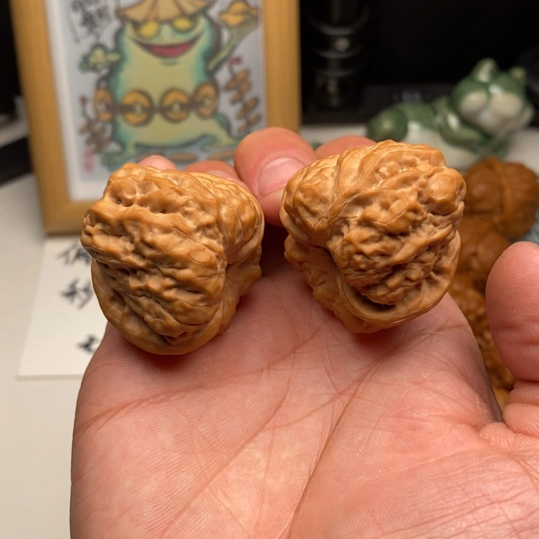 文玩核桃把件38蛤蟆a 137