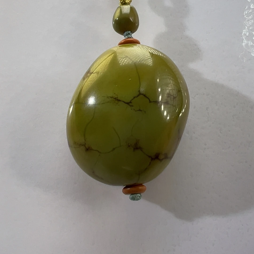 绿松石未镶嵌挂件