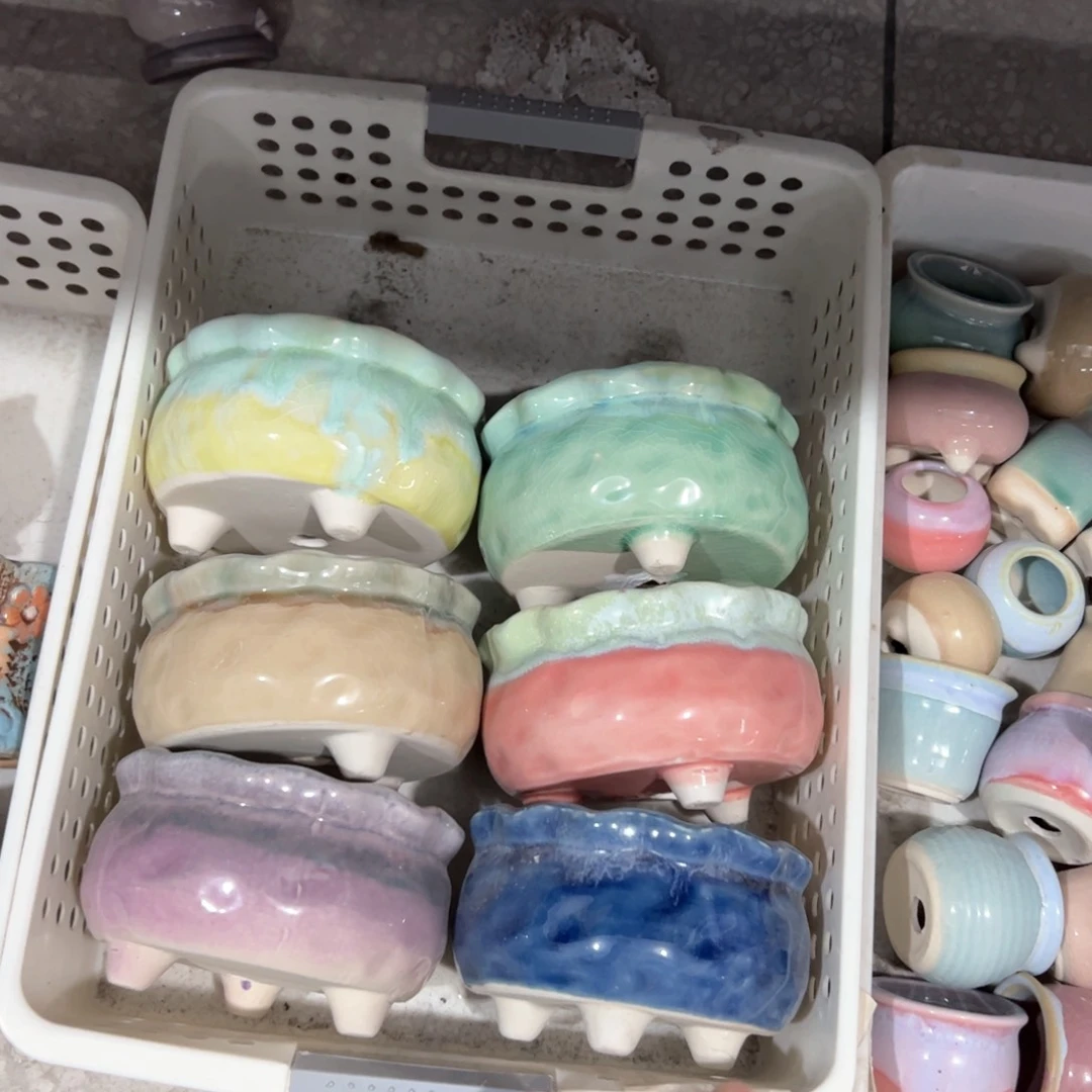 陶瓷多肉小花盆@@