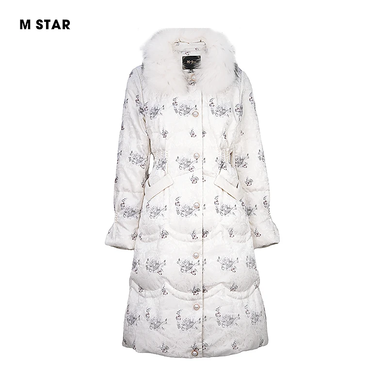 【小花专属】毛领长款羽绒服秋冬设计感小众外套SECI142518