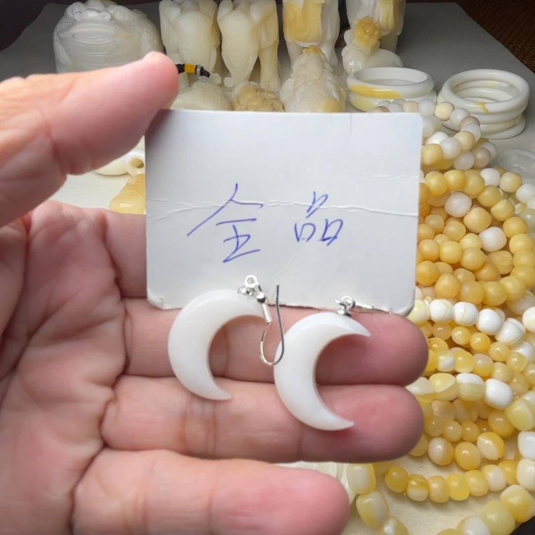 非金属贝壳全品耳环