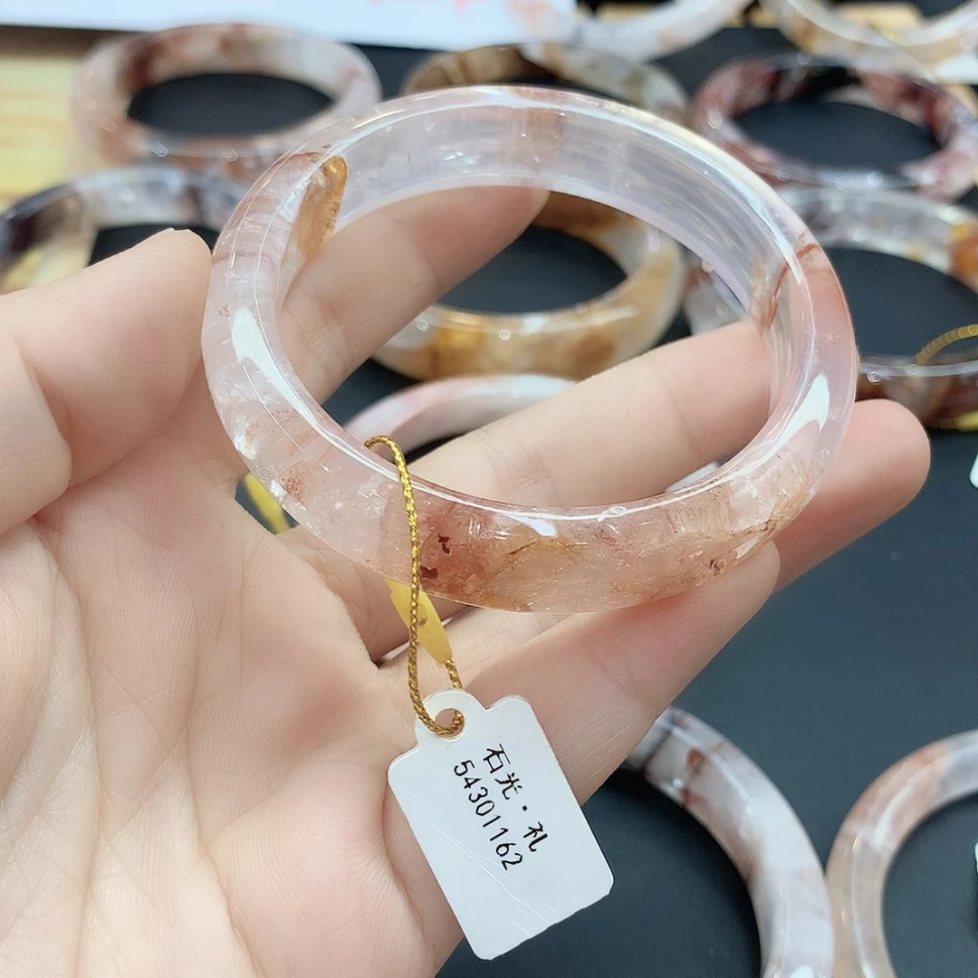 水晶手镯未镶嵌時*o0011（瑕疵5354