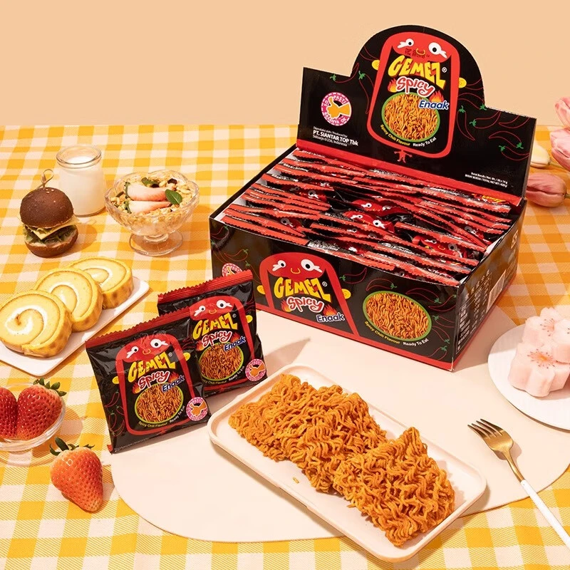 小鸡面干脆面火辣味烧烤味火鸡香脆面小包装休闲零食旅游干吃面