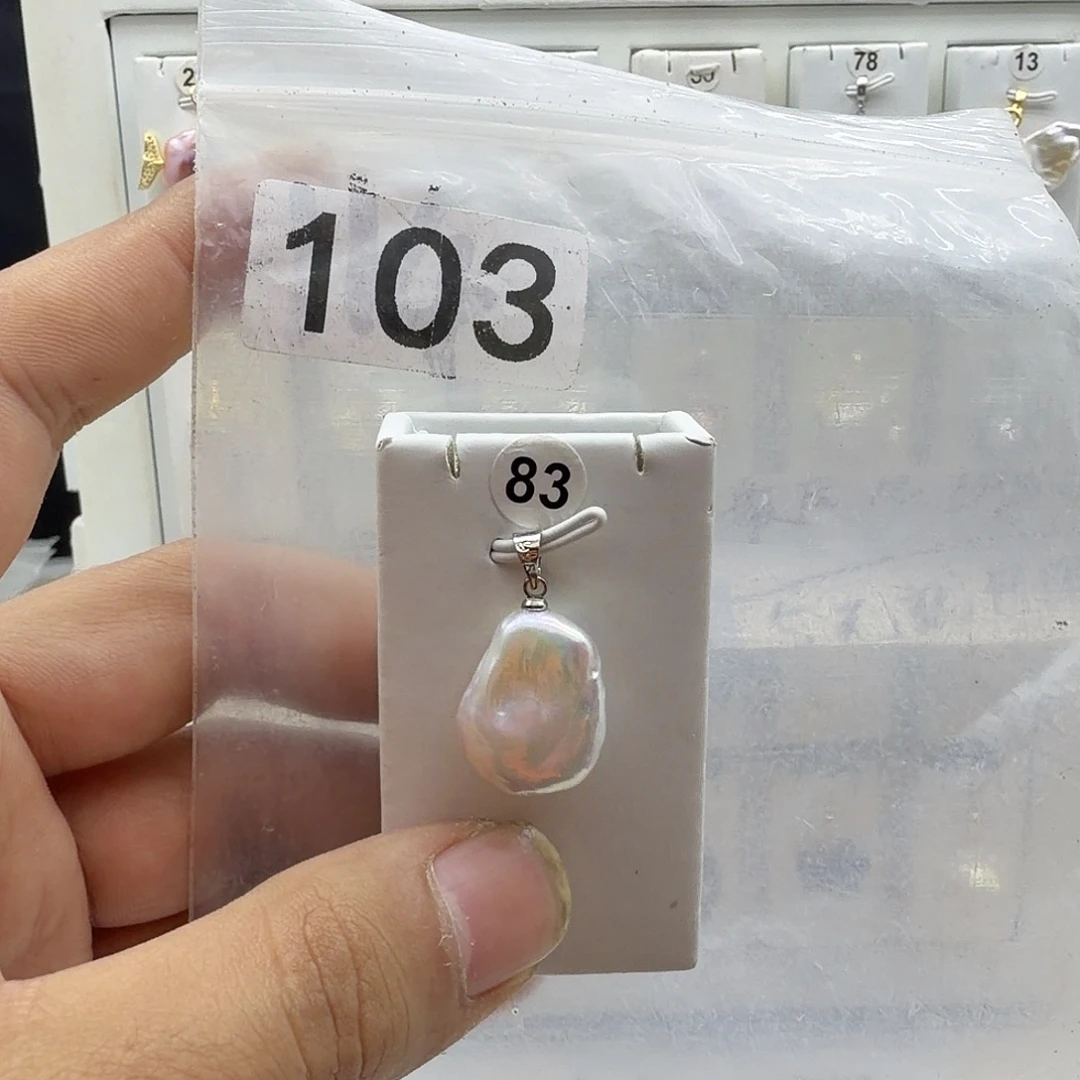 颈饰合金淡水珍珠