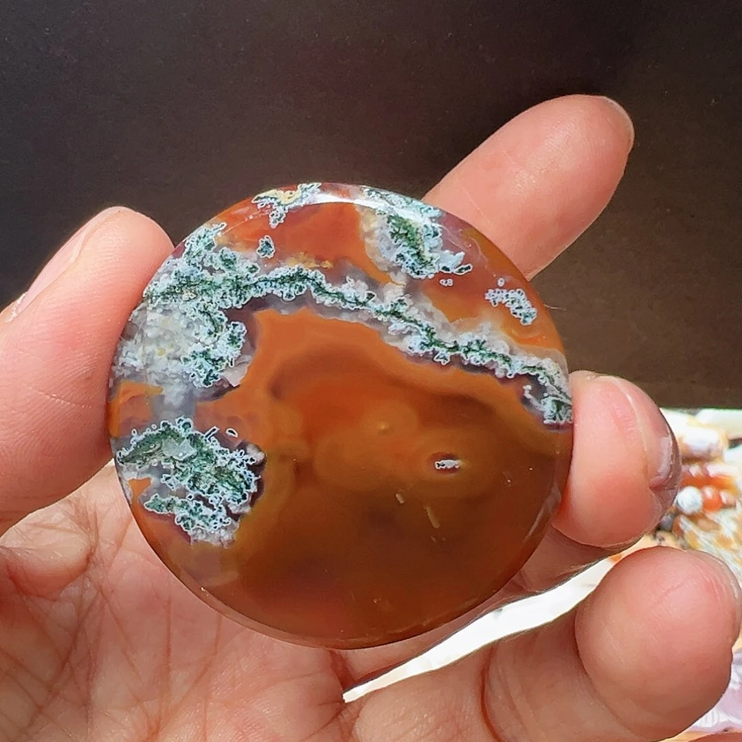 未镶嵌玛瑙/玉髓珠宝半成品