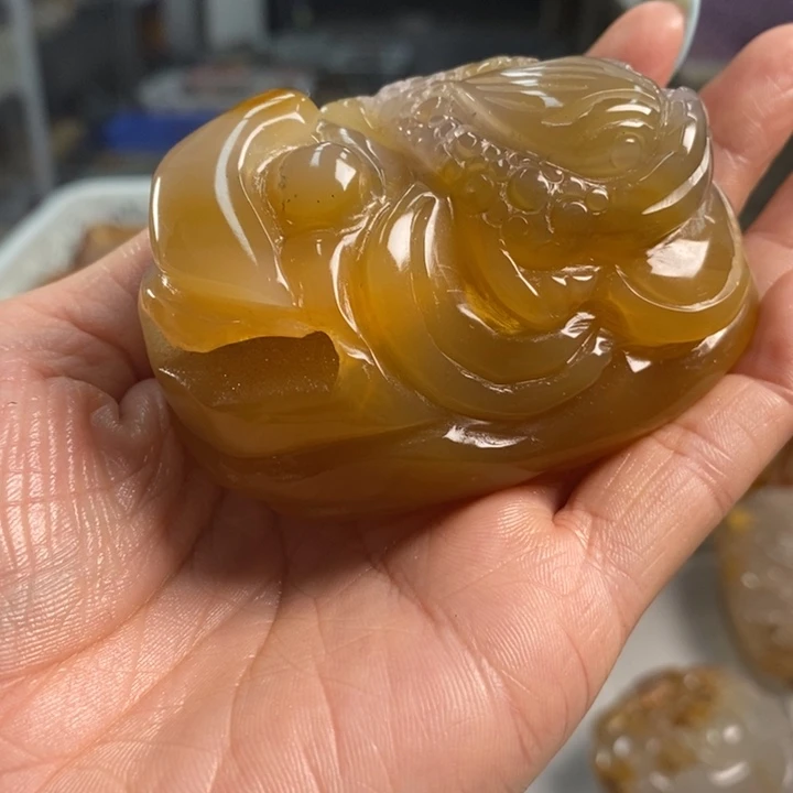 玛瑙/玉髓未镶嵌吊坠(不含链)