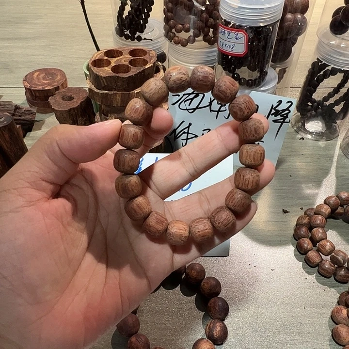 藤类by降真香东枝11*12单圈老型手串