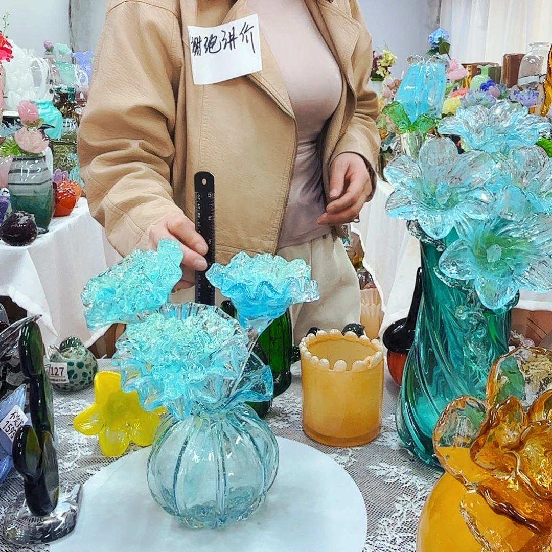 福利不退不换琉璃花瓶花器艺术品