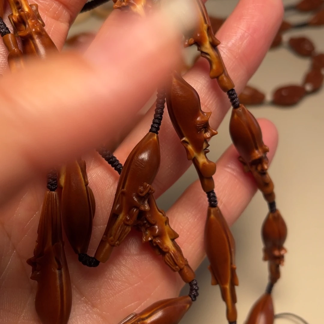 虎***营橄榄核手串/手链橄榄核