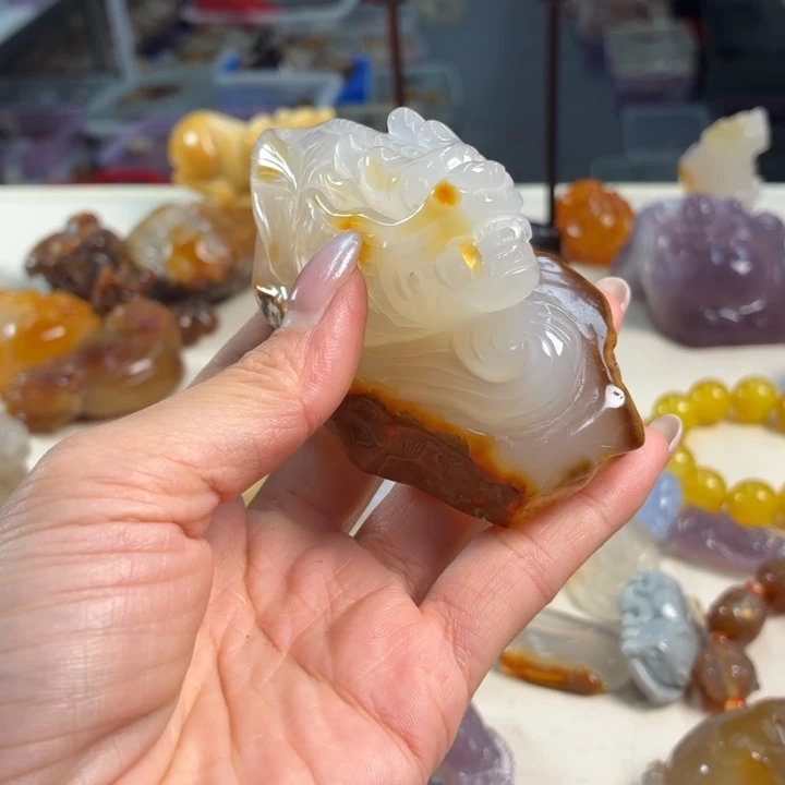 未镶嵌吊坠(不含链)玛瑙/玉髓