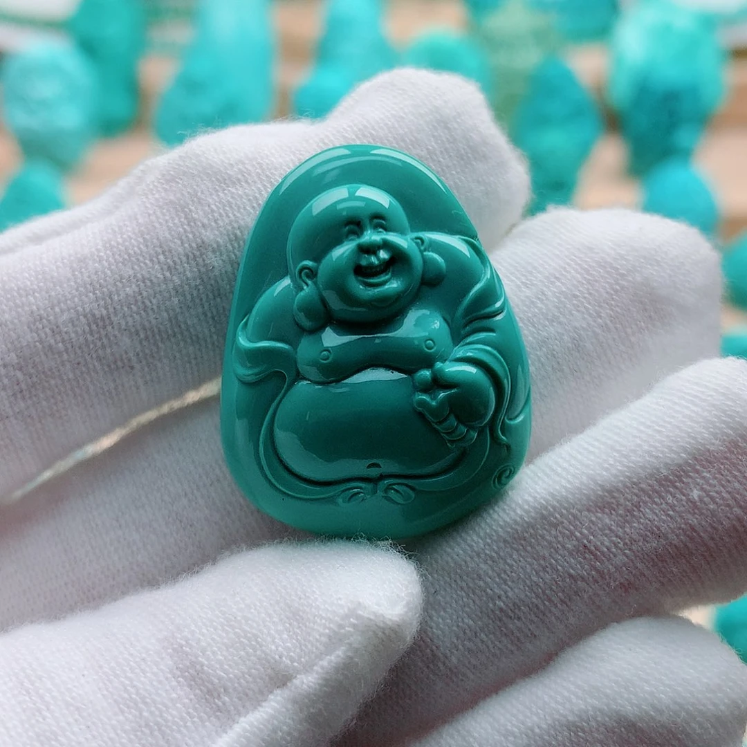 绿松石未镶嵌配饰