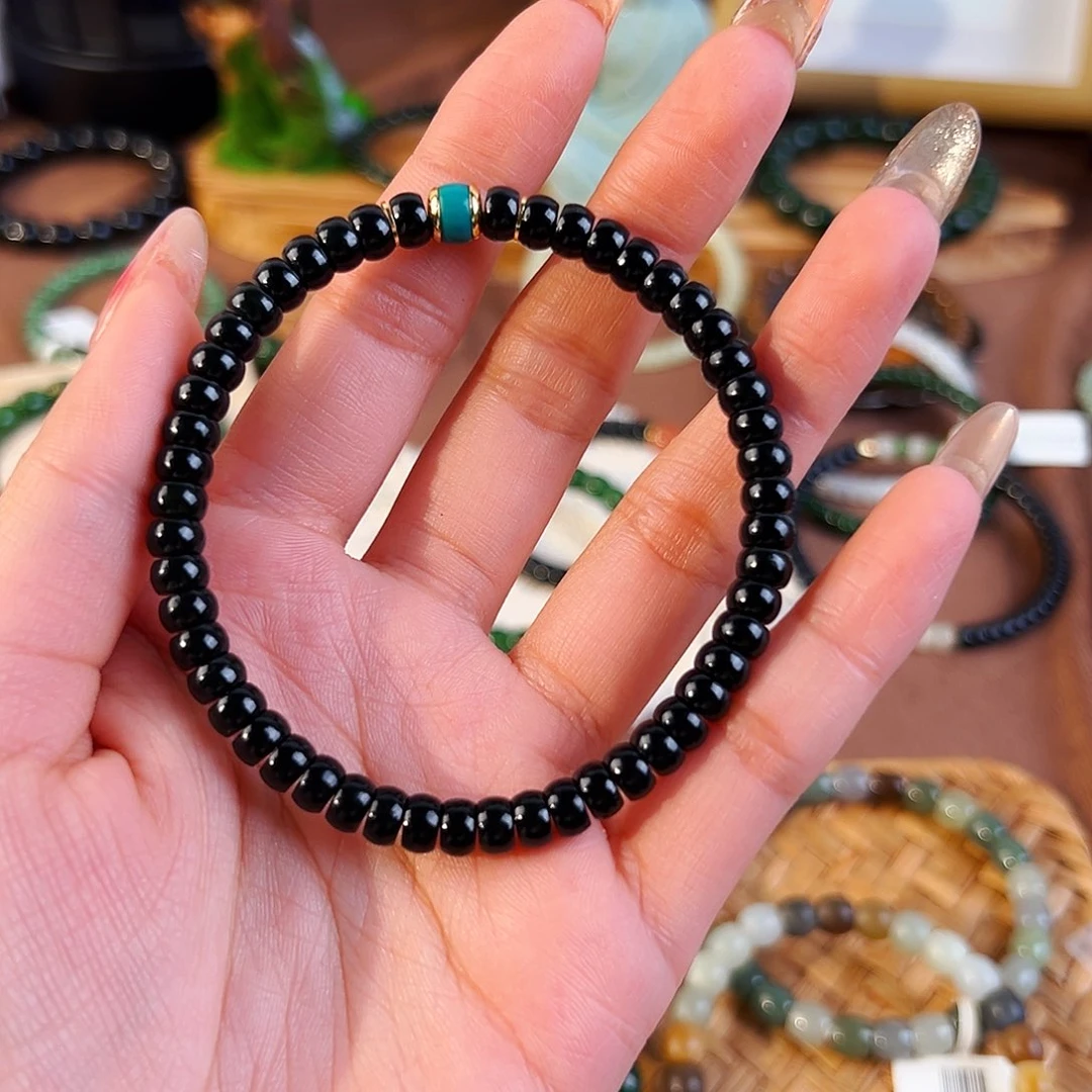 霸***弓和田玉未镶嵌手链